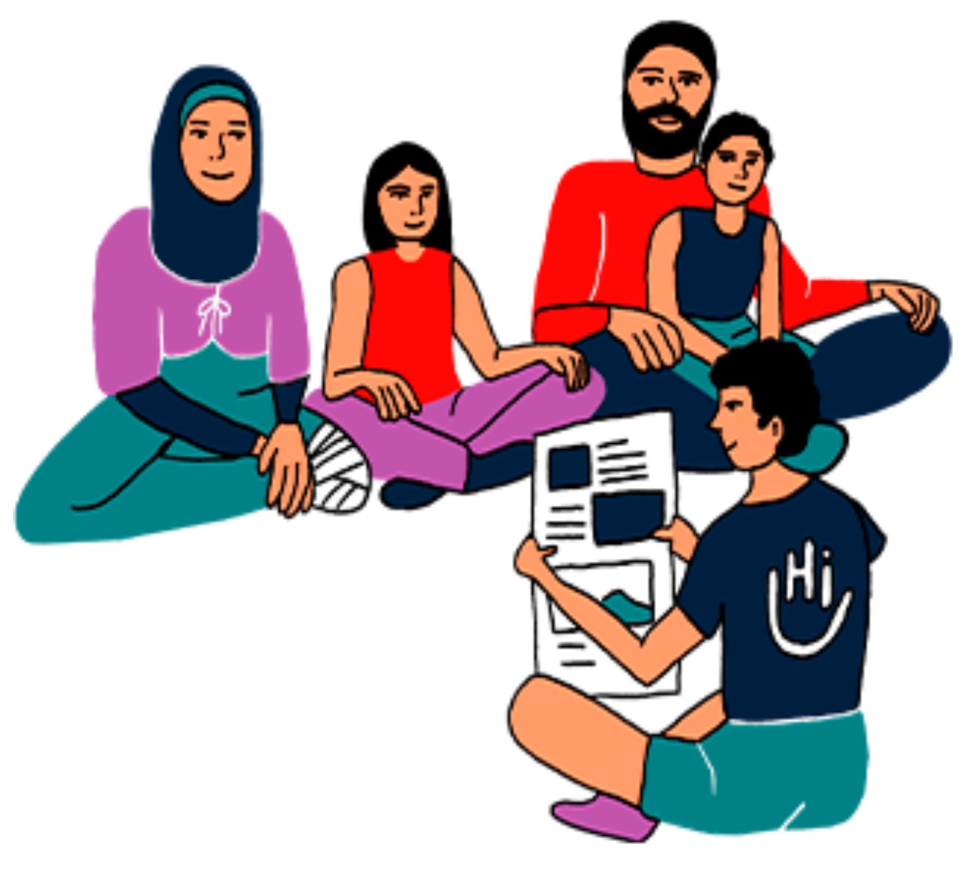 Extrait de l'installation narrative. 